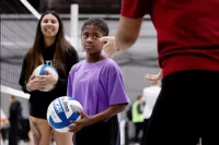 Picture Story: Bates students deliver on National Girls & Women in Sports Day